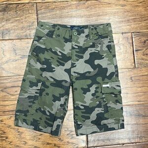 Lucky brand kids Camo cargo shorts